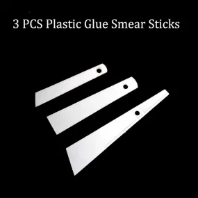 3 PCS Plastic Glue Smear Sticks