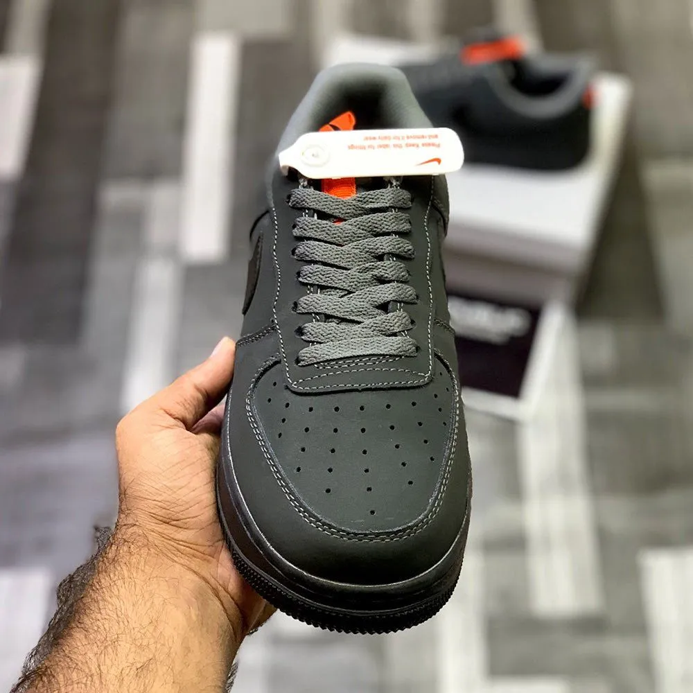 AF-1 Annthracitte (Storm Grey) Premium Batch Leather Edition