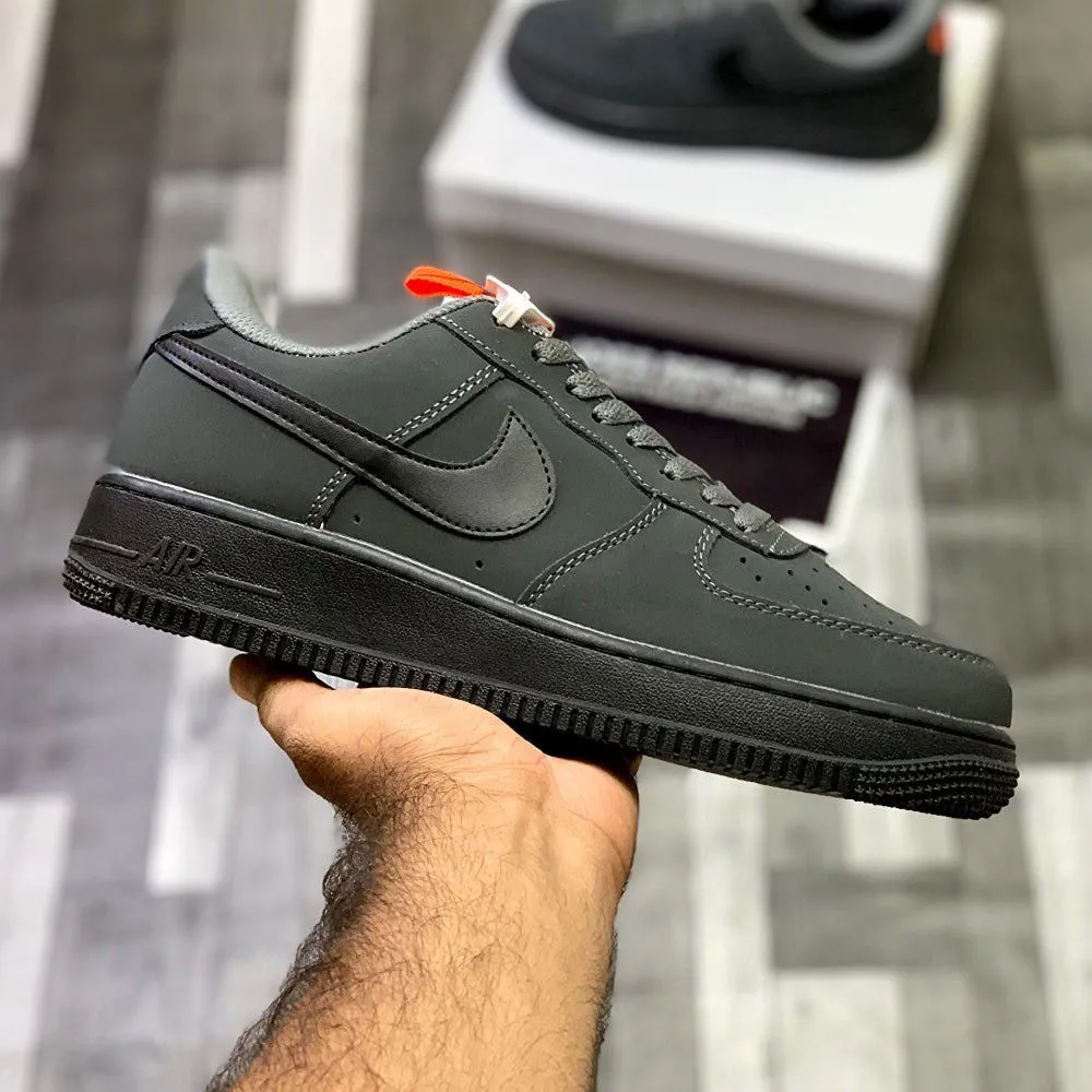 AF-1 Annthracitte (Storm Grey) Premium Batch Leather Edition