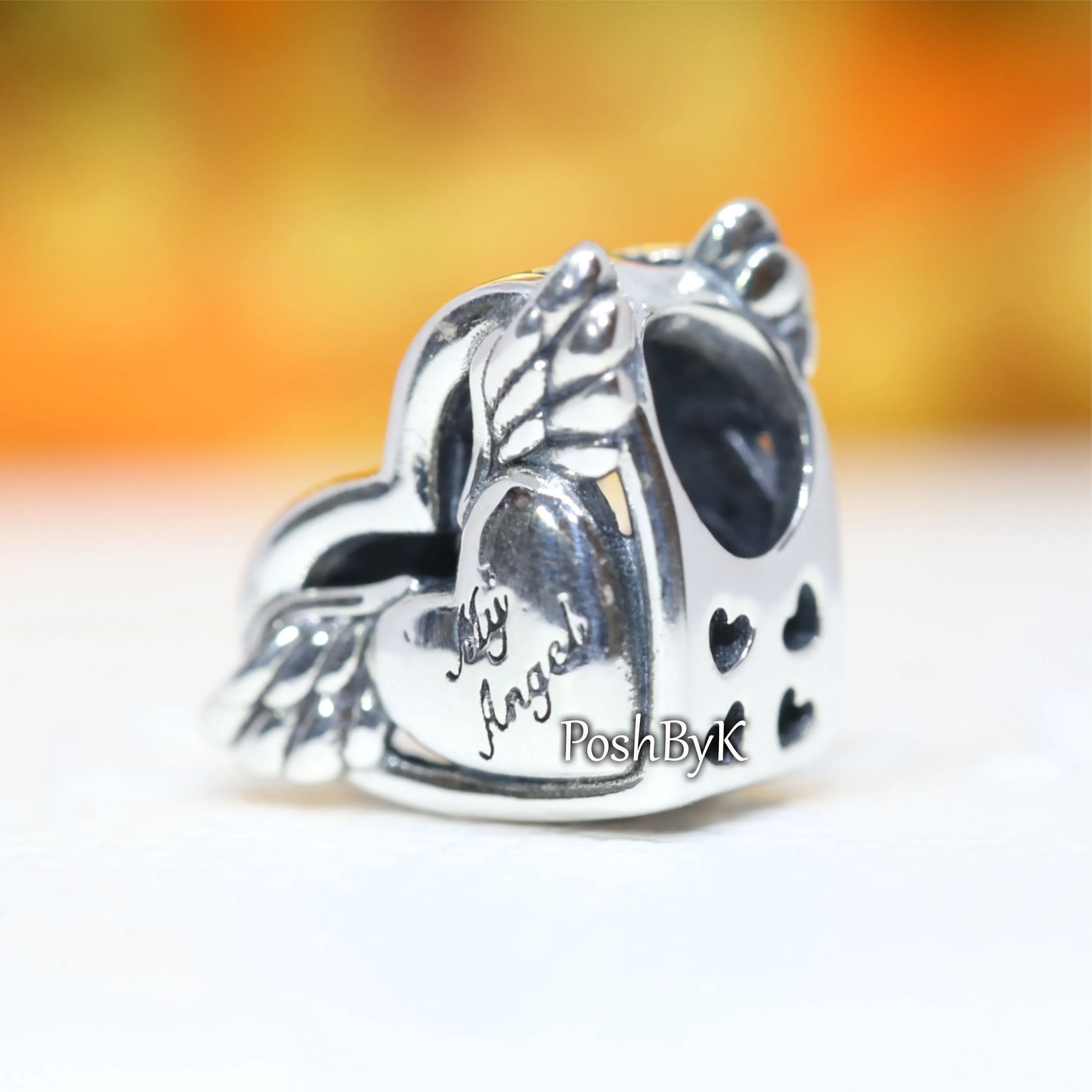 Angel Wings & Mom Charm 799367C00