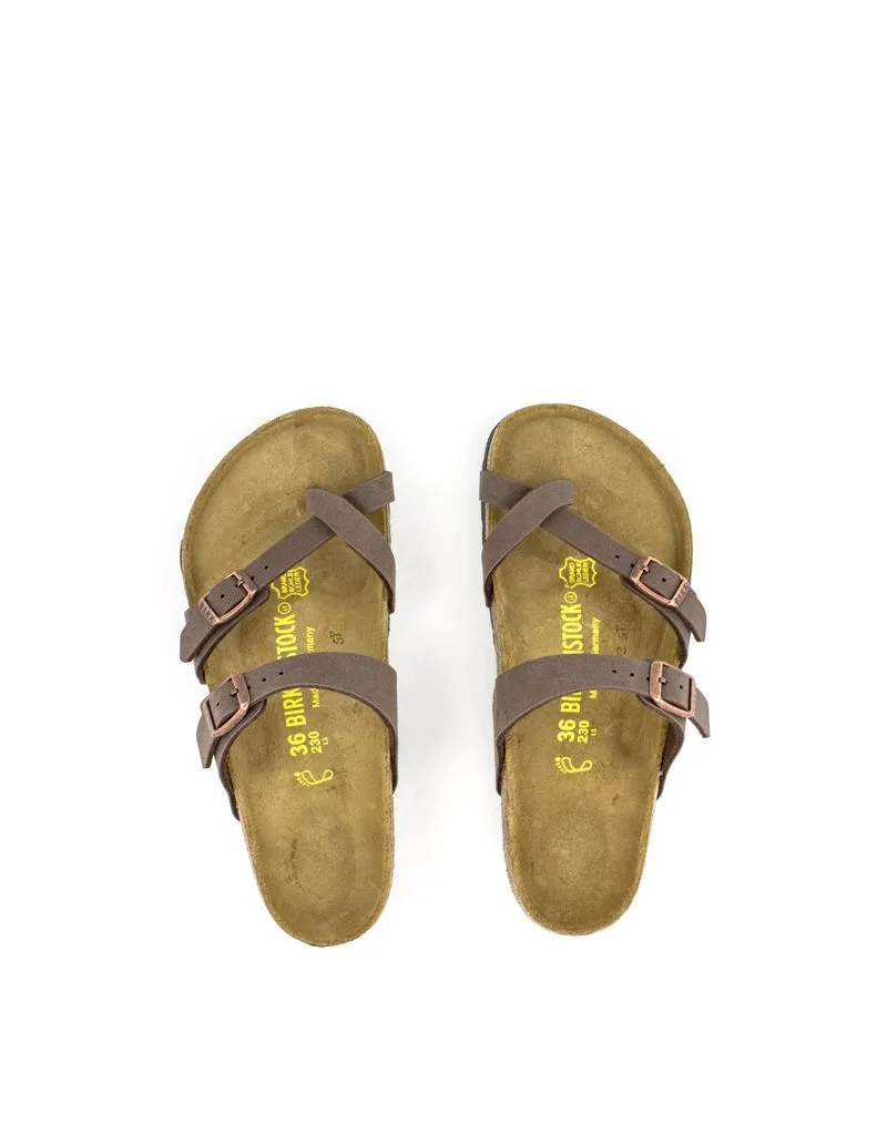 Birkenstock — Mayari Birko-Flor - Mocca Regular Width