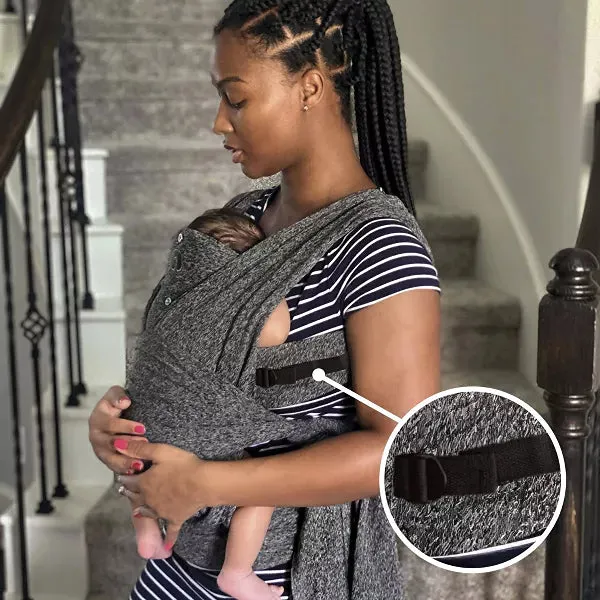 Boppy Baby Carrier—ComfyFit Adjust Heathered Gray