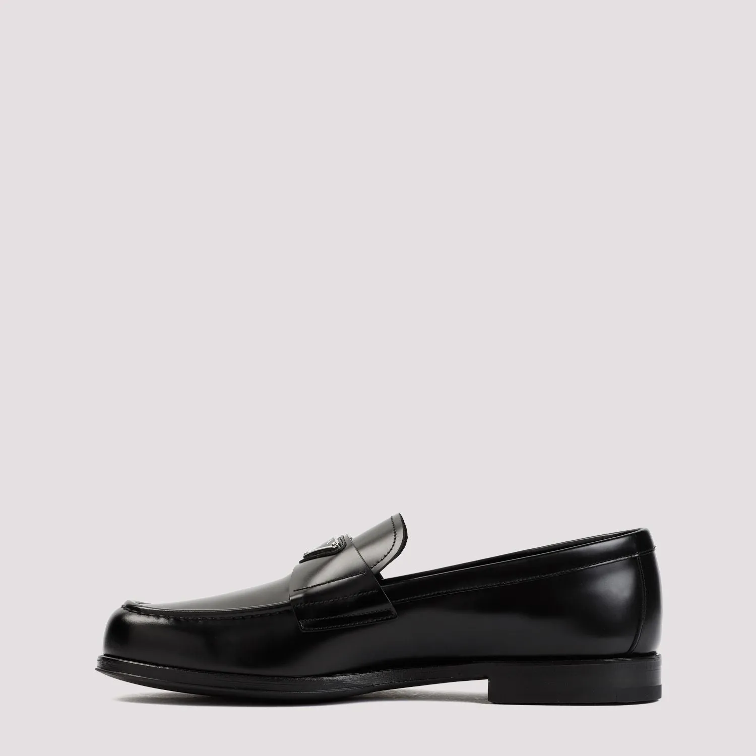 BRUSHED LEATHER LOAFERS