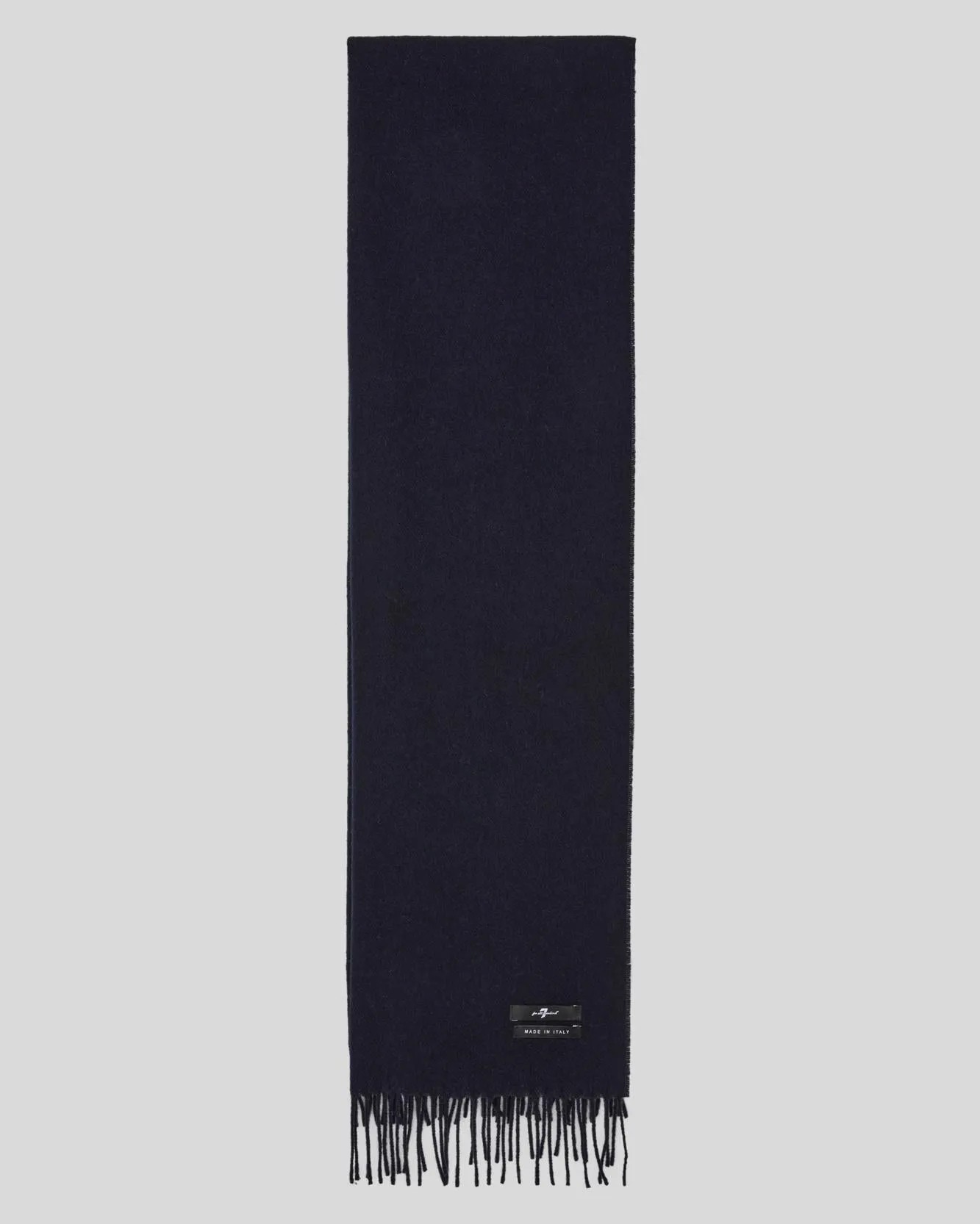 Cashmere Blend Scarf in Navy