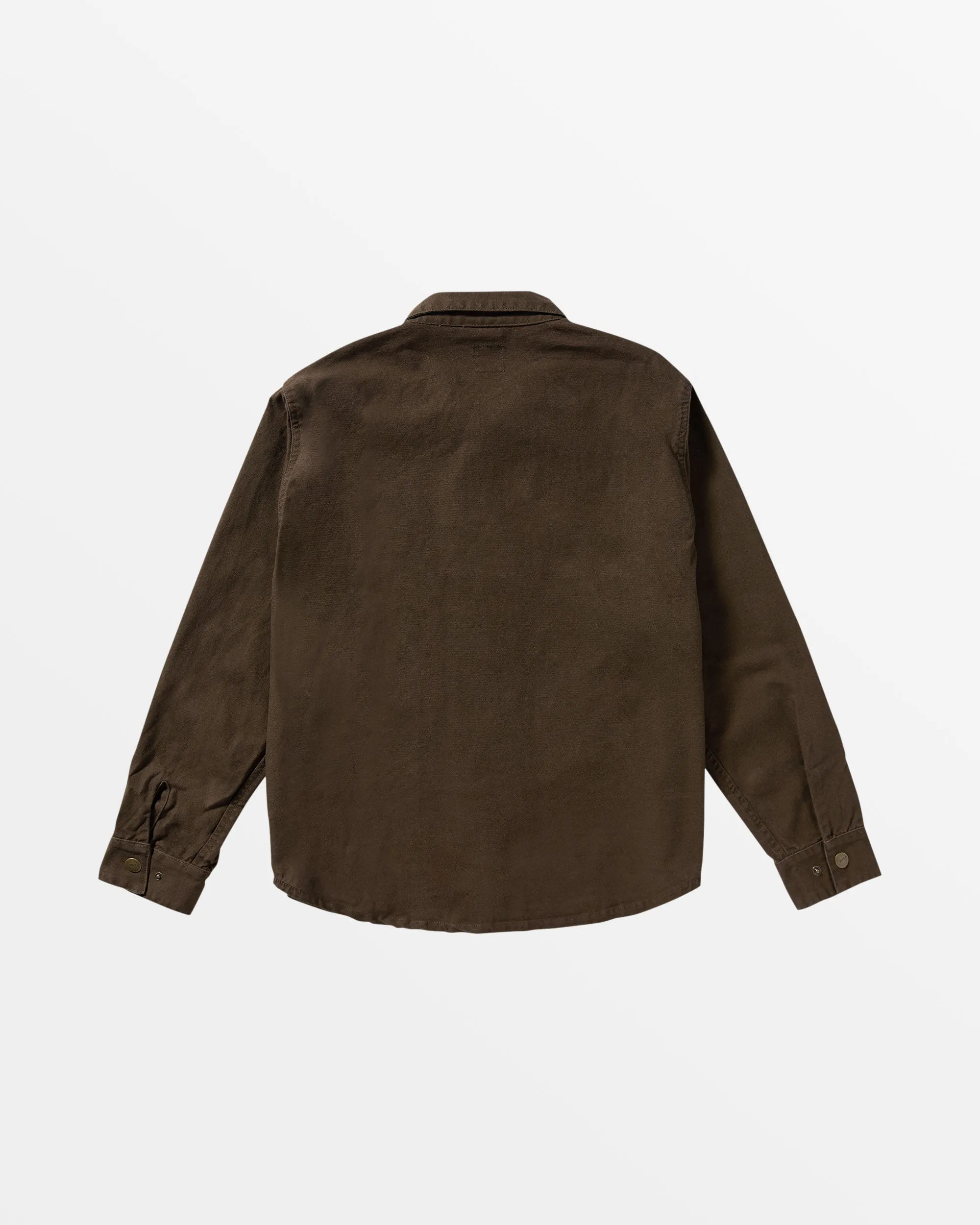 Chainmail Canvas Overshirt - Chocolate