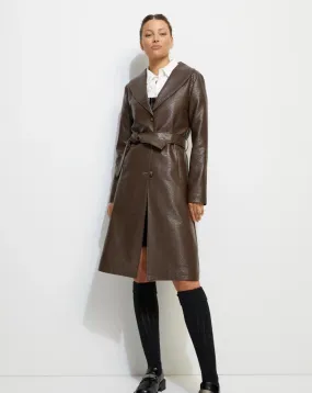 Charisma Coat | Chocolate