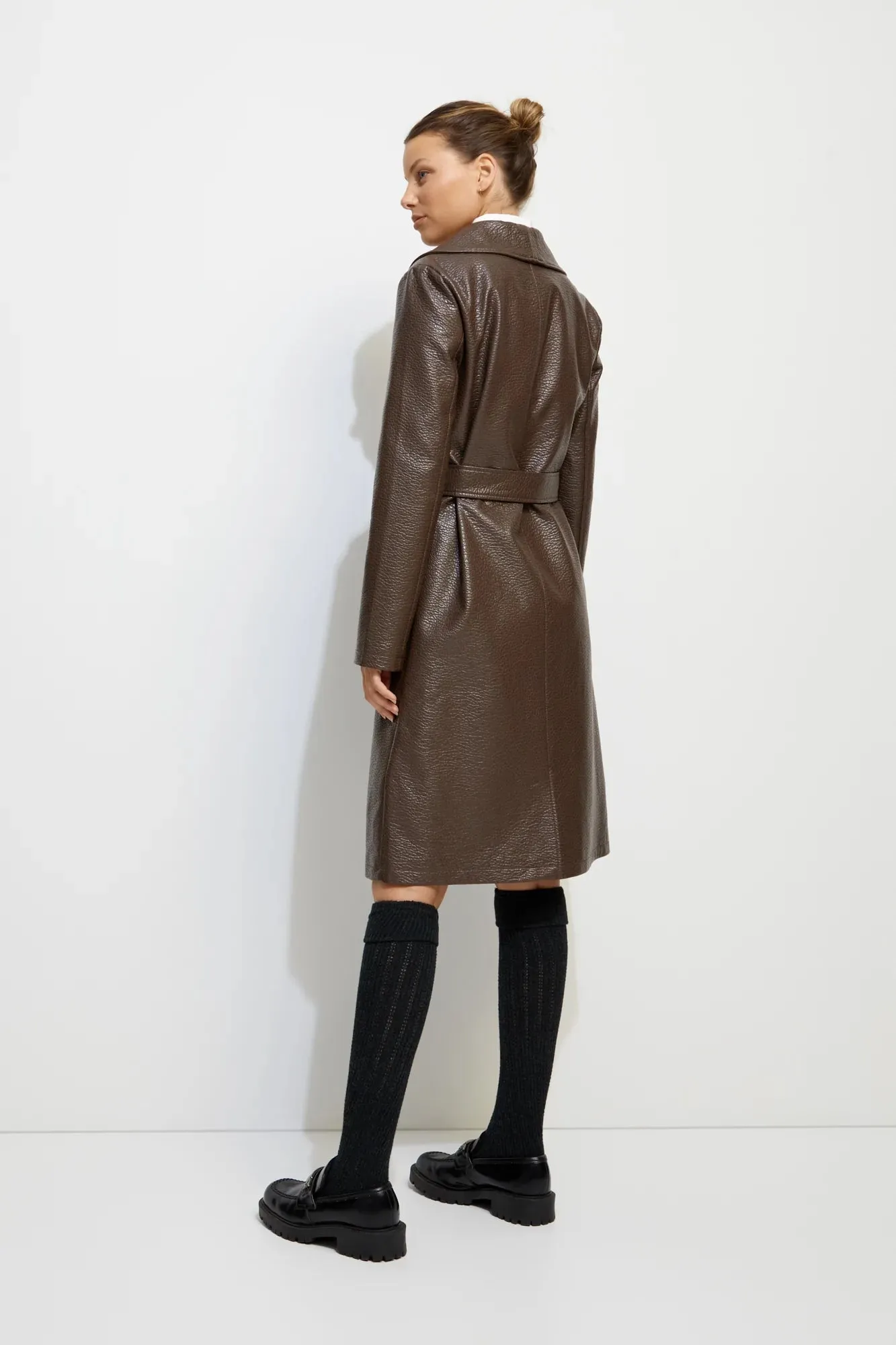 Charisma Coat | Chocolate