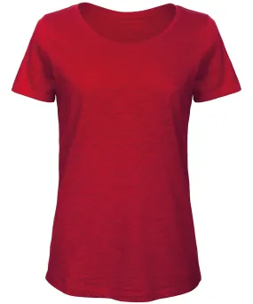 Chic Red - B&C Inspire Slub T /women