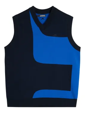 Davis Knitted Vest / JL Navy