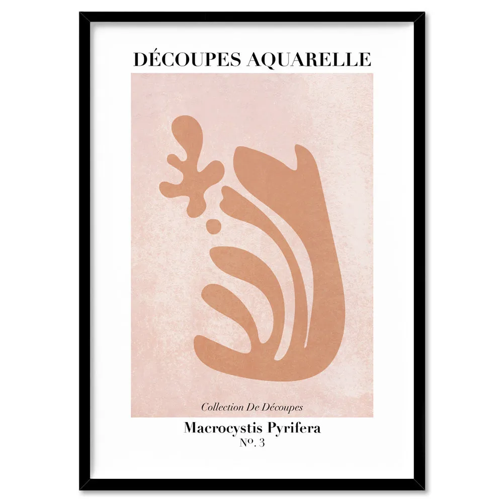 Decoupes Aquarelle VI - Art Print