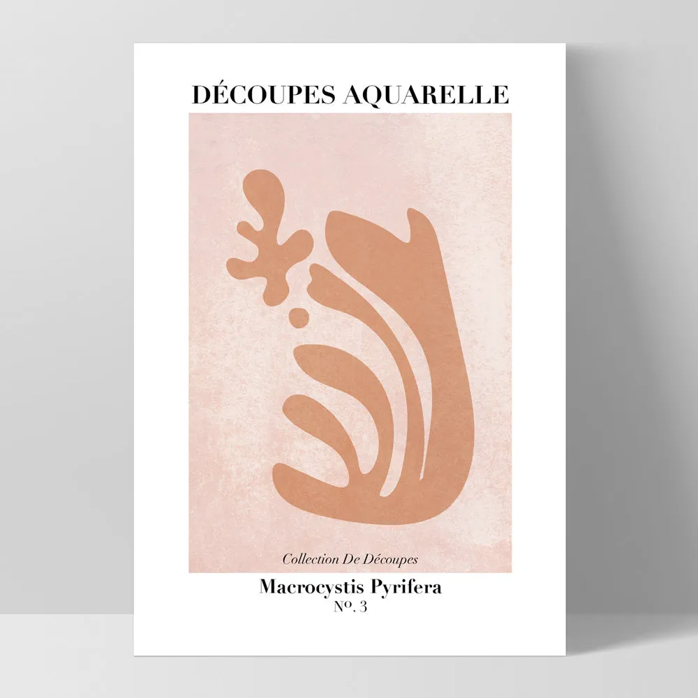 Decoupes Aquarelle VI - Art Print