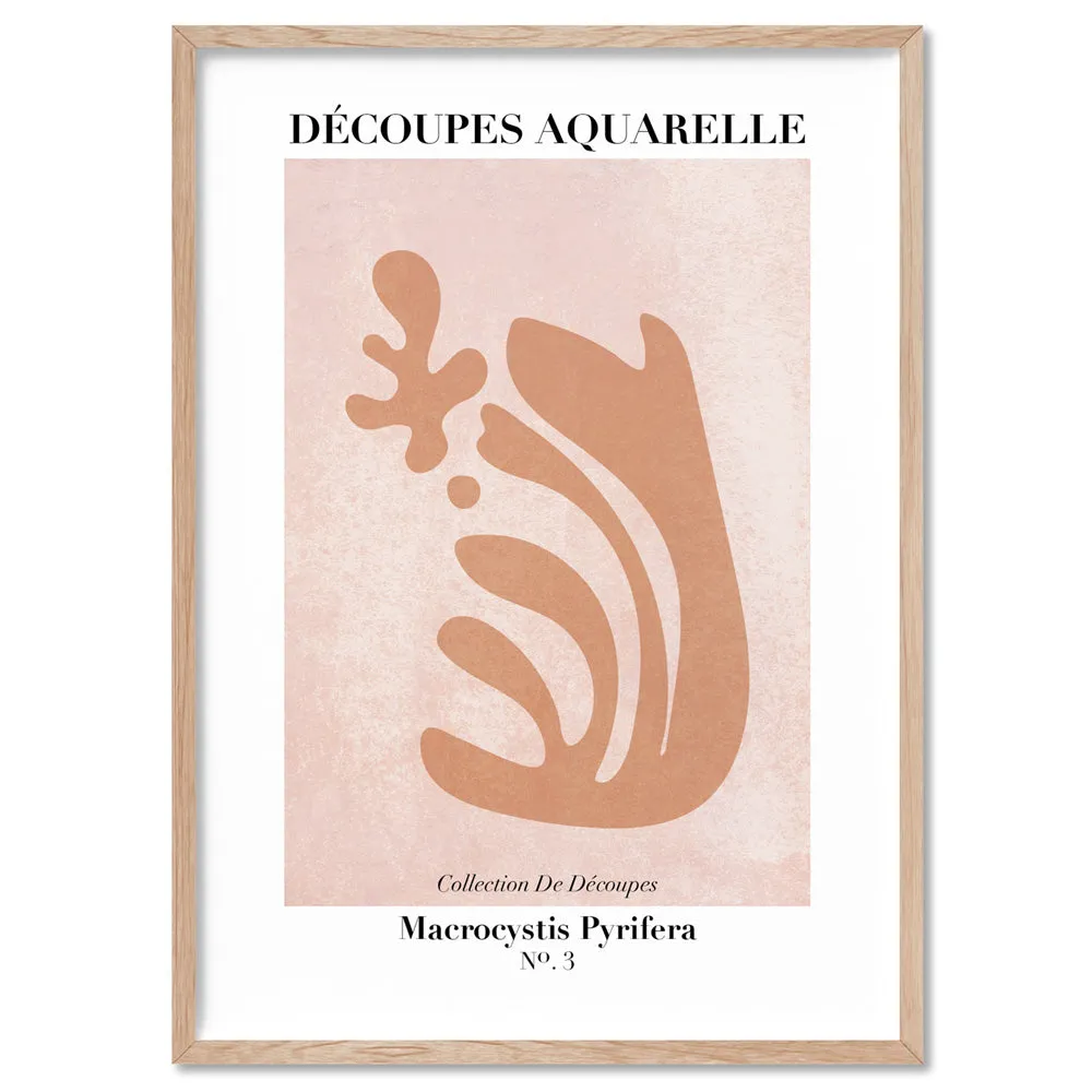 Decoupes Aquarelle VI - Art Print