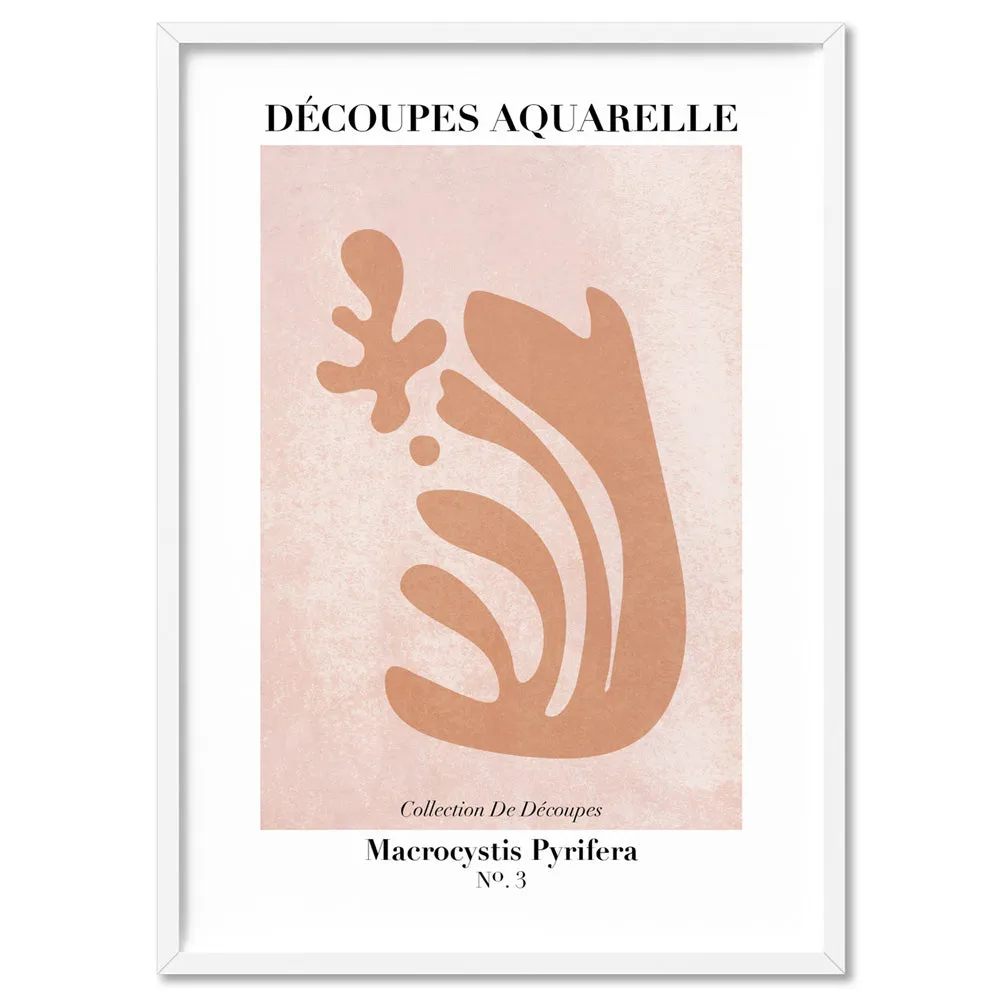 Decoupes Aquarelle VI - Art Print