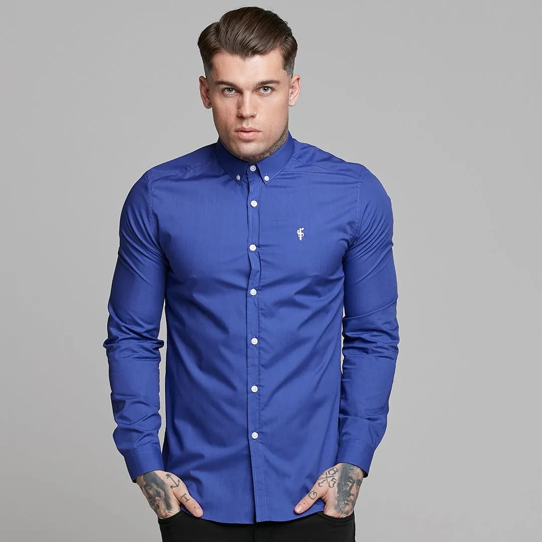 Father Sons Classic Indigo Blue Long Sleeve - FS240