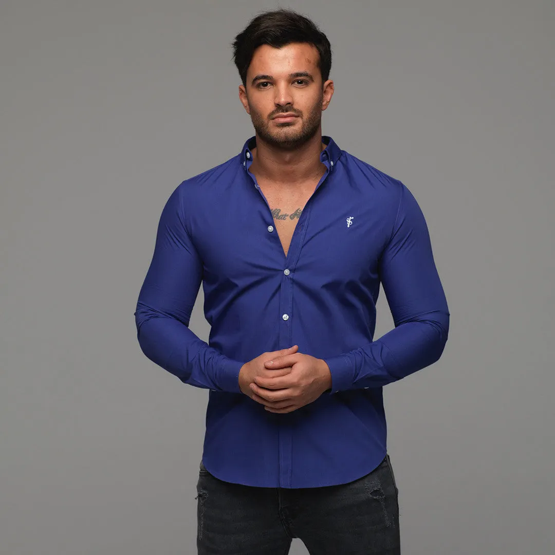 Father Sons Classic Indigo Blue Long Sleeve - FS240