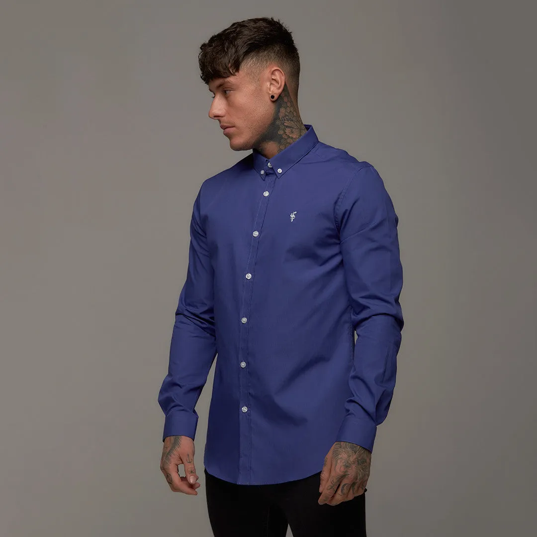 Father Sons Classic Indigo Blue Long Sleeve - FS240