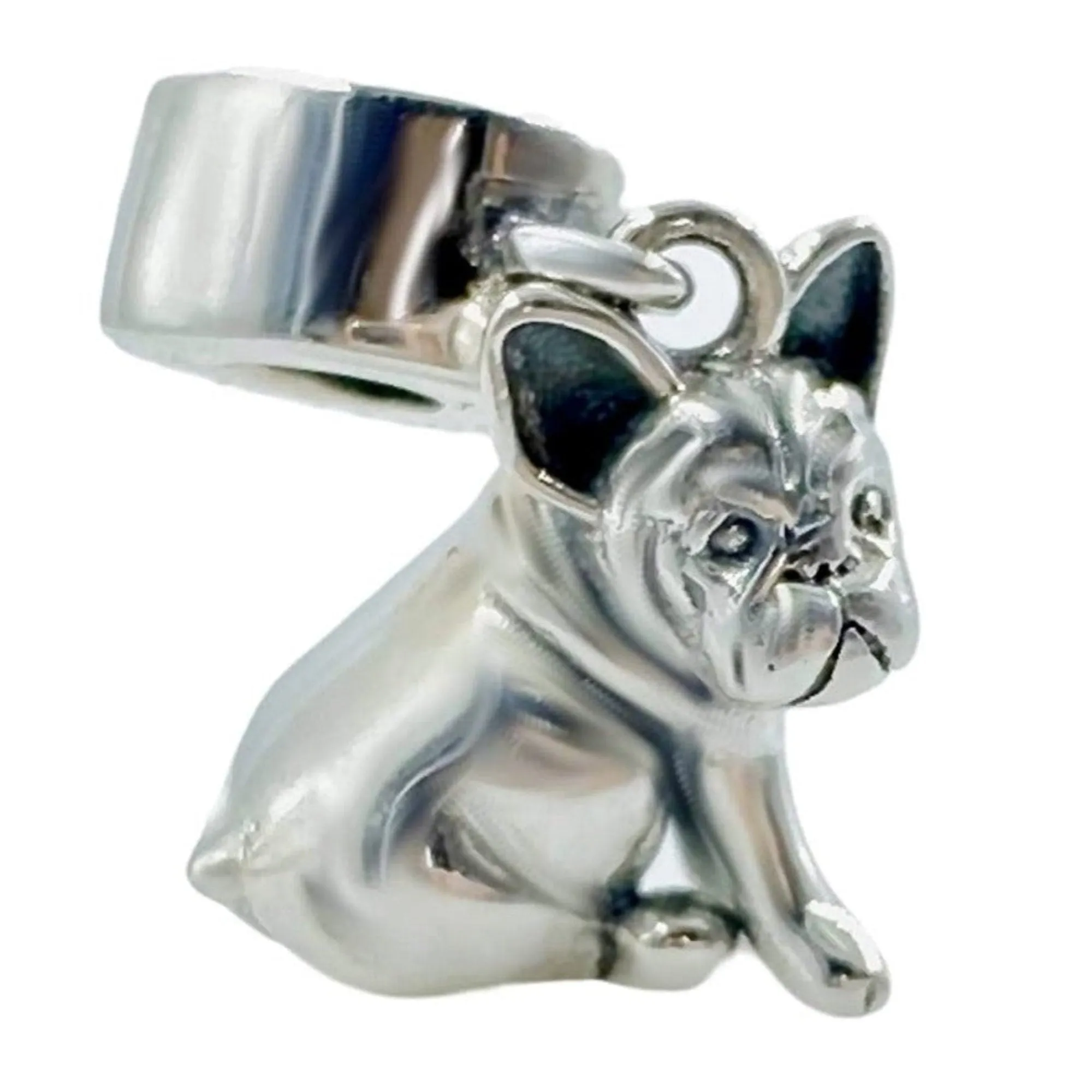 French Bulldog Bull Dog Dangle Pendant Charm