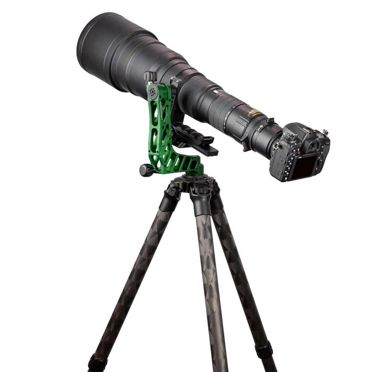 GKJG Katana Pro Telephoto Lens Gimbal Head Green Kevin Dooley Safari Edition