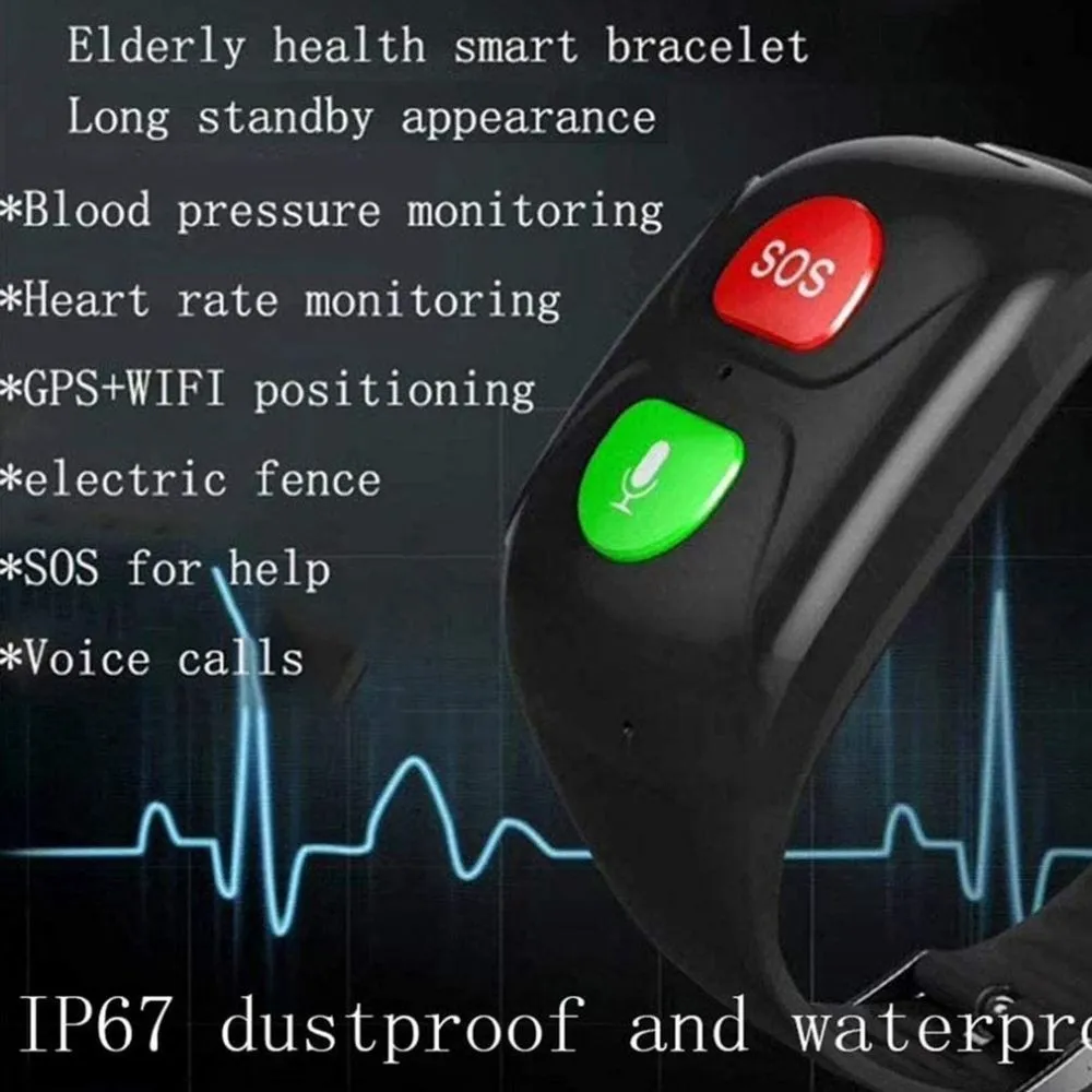 GPS Real-Time Tracking Bracelet