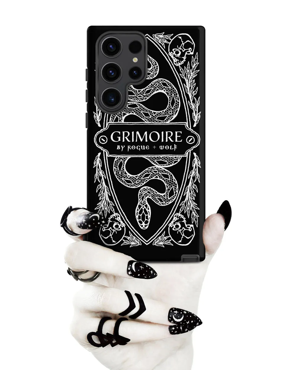 Grimoire Tough Phone Case for Samsung - Shockproof Anti-scratch Witchy Goth Accessories Cover