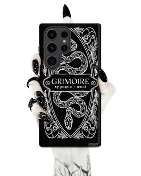 Grimoire Tough Phone Case for Samsung - Shockproof Anti-scratch Witchy Goth Accessories Cover