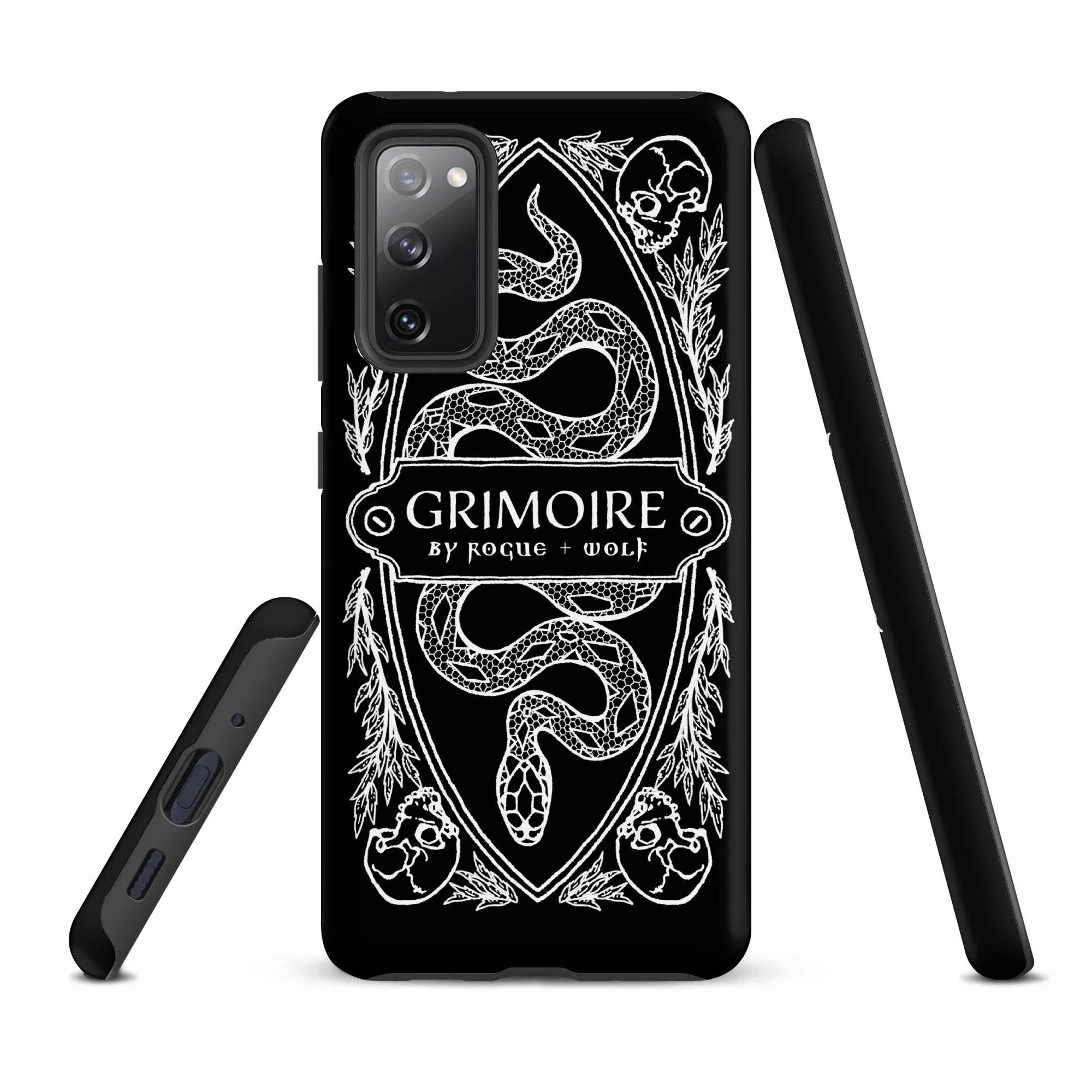 Grimoire Tough Phone Case for Samsung - Shockproof Anti-scratch Witchy Goth Accessories Cover