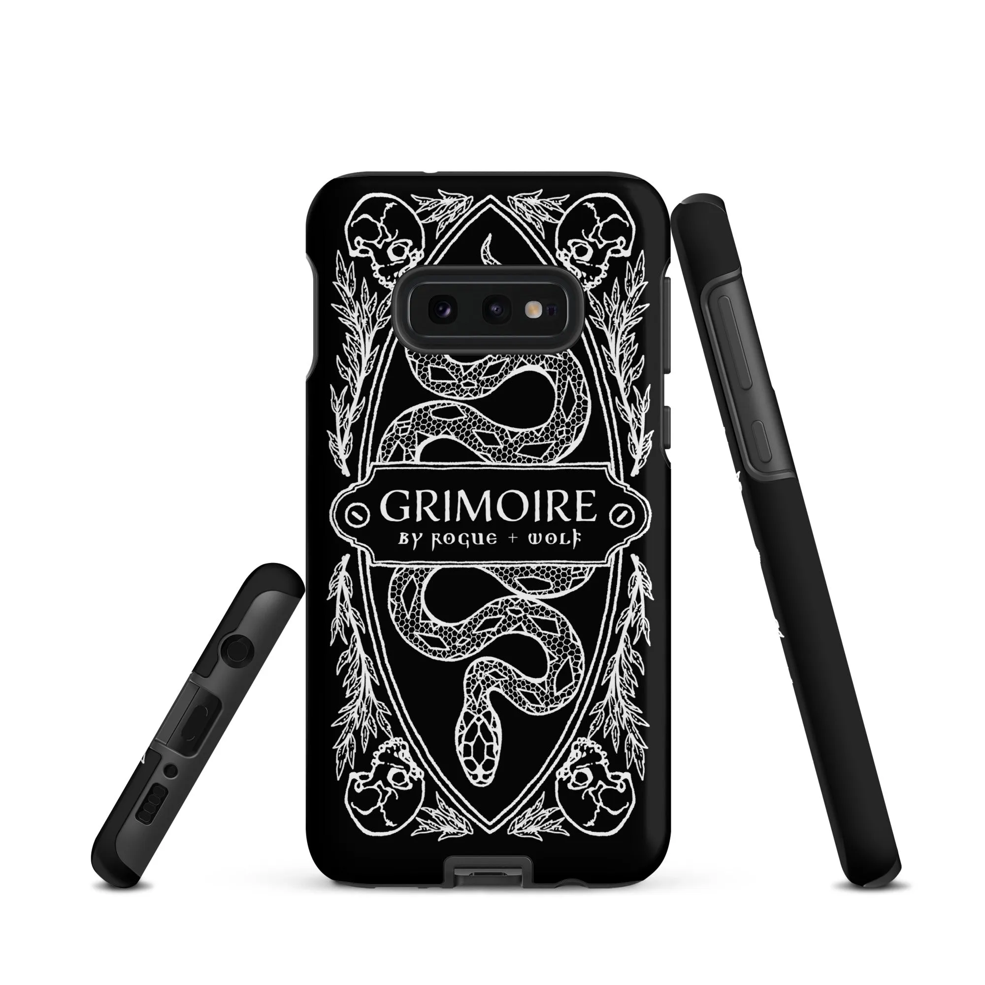 Grimoire Tough Phone Case for Samsung - Shockproof Anti-scratch Witchy Goth Accessories Cover