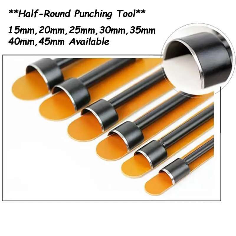 Half-Round Punching Tool