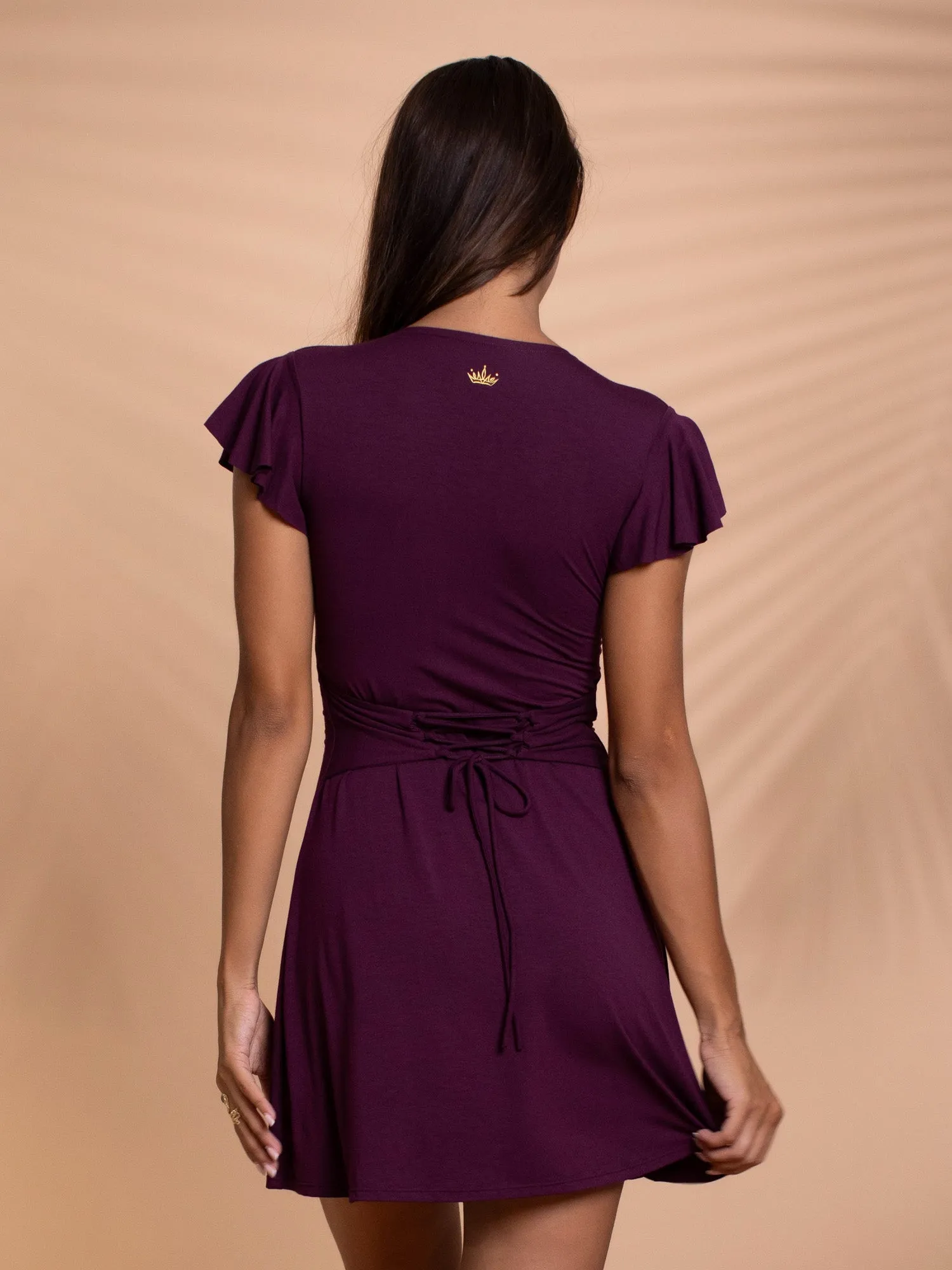 Indra Dress - Amethyst Purple