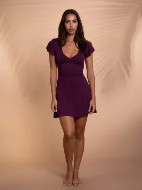 Indra Dress - Amethyst Purple