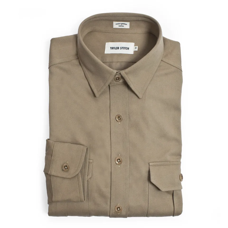 Khaki Twill Highlands Shirt