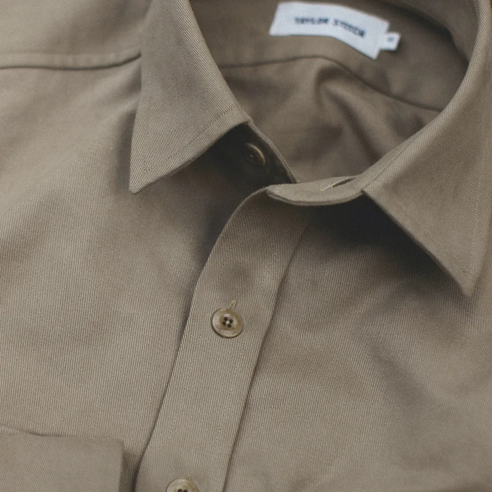 Khaki Twill Highlands Shirt