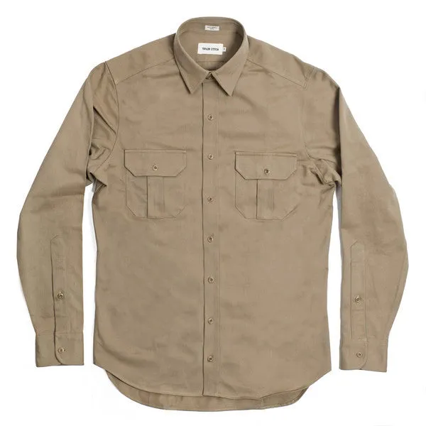 Khaki Twill Highlands Shirt