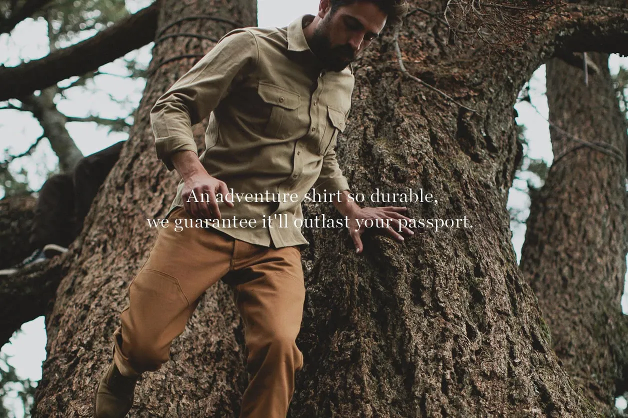 Khaki Twill Highlands Shirt