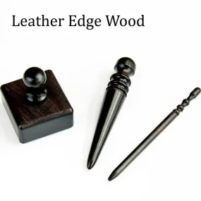 Leather Edge Wood Slicker