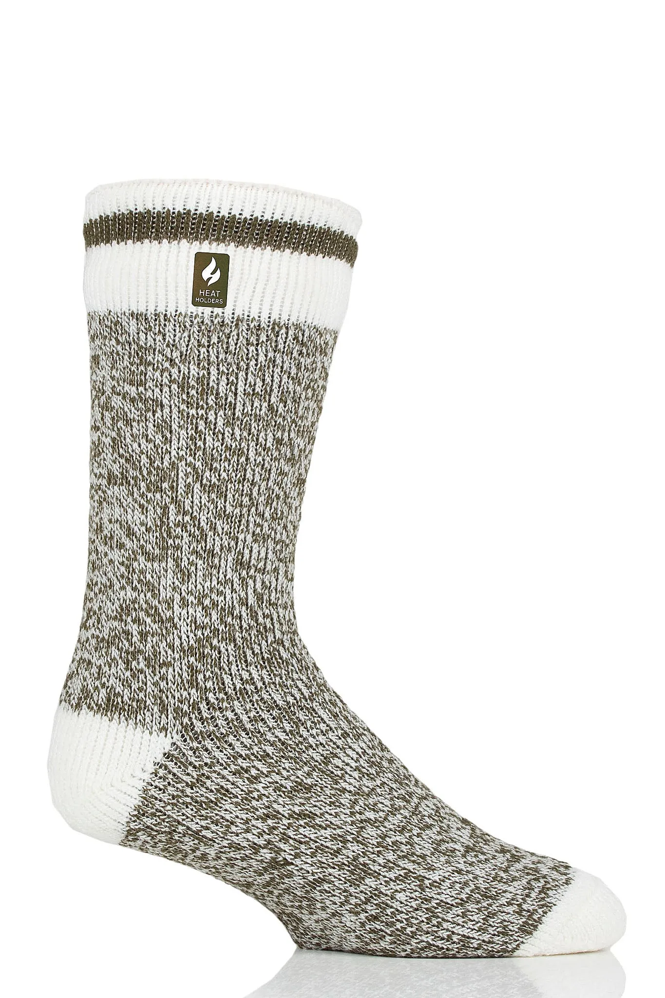 Men's Jeffrey ORIGINAL™ Cream Block Twist Crew Socks