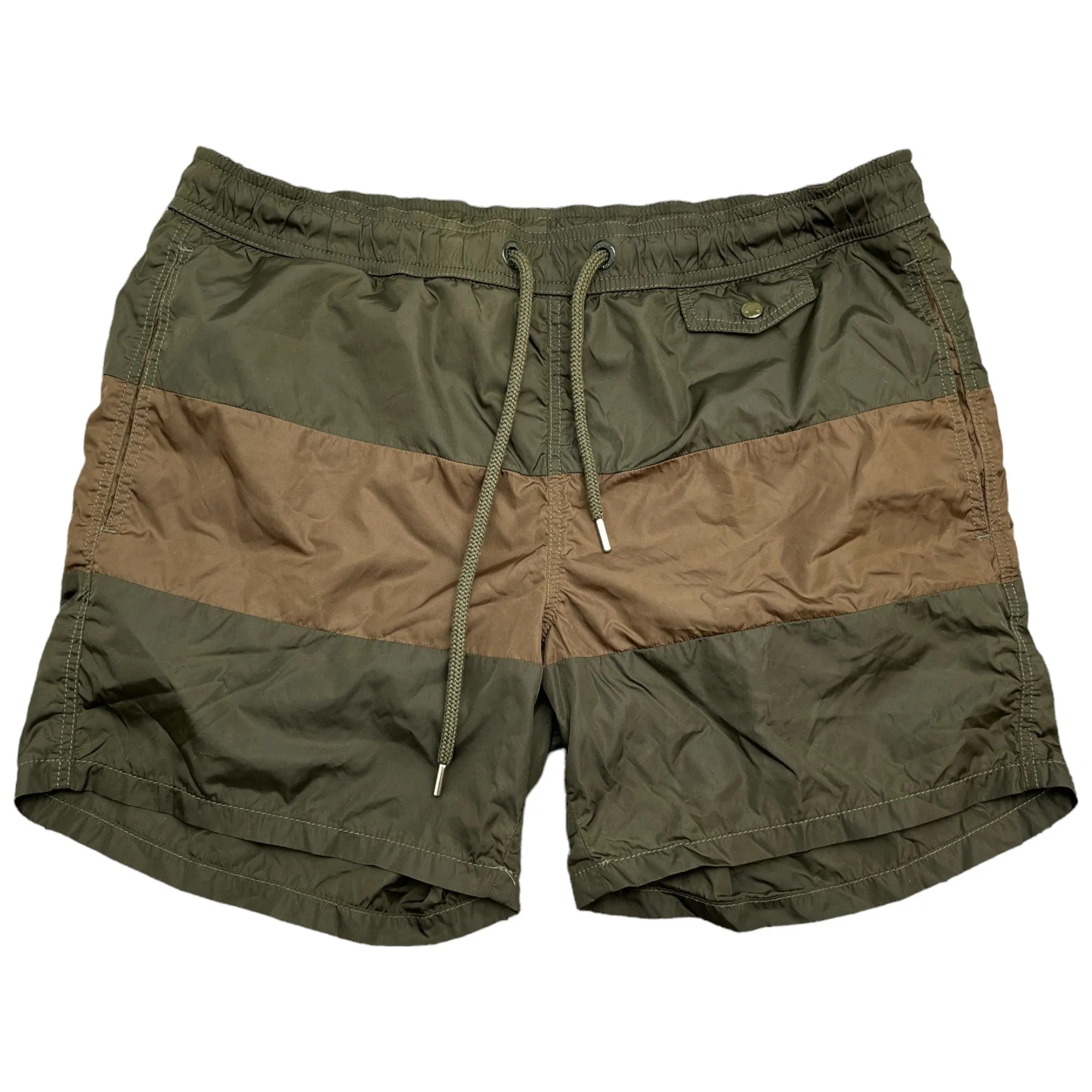 Men's Maglia Swim Shorts Khaki Size M