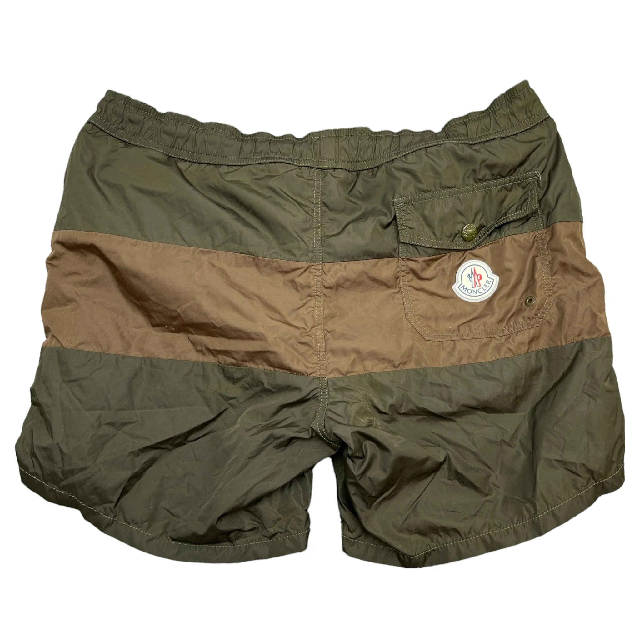 Men's Maglia Swim Shorts Khaki Size M