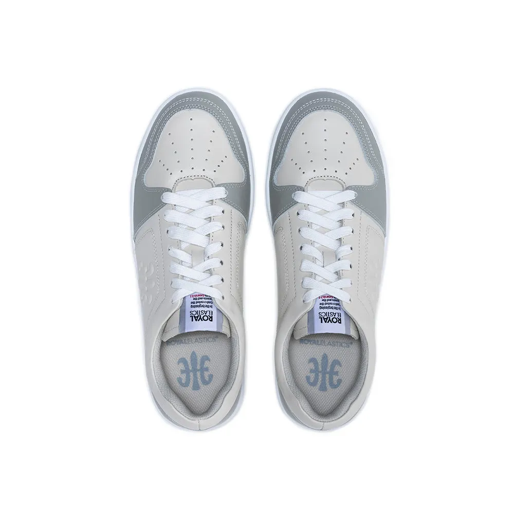 Men's Maker Gray Logo Leather Sneakers 08221-088