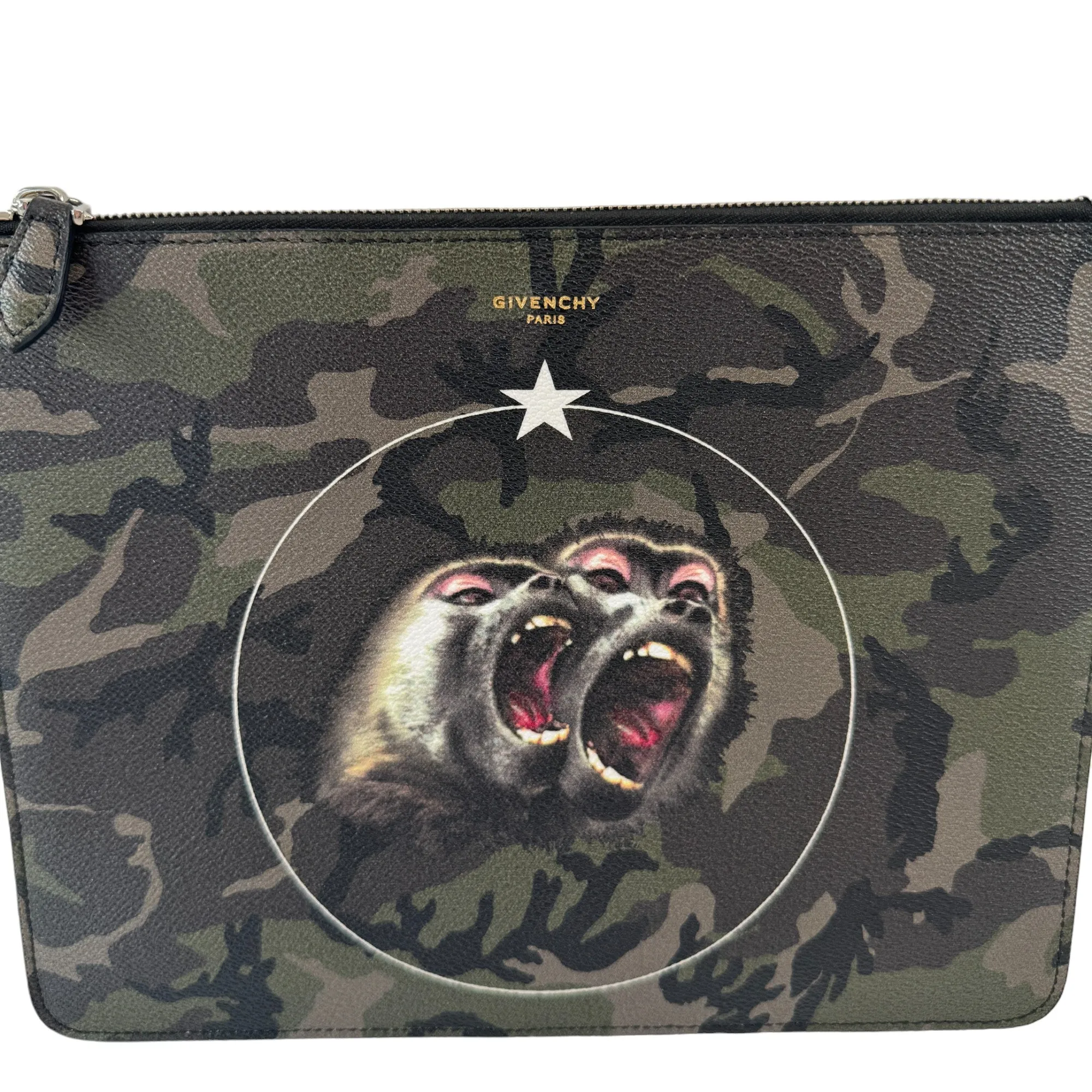 Men's Monkey Brothers Camouflage Pouch Khaki