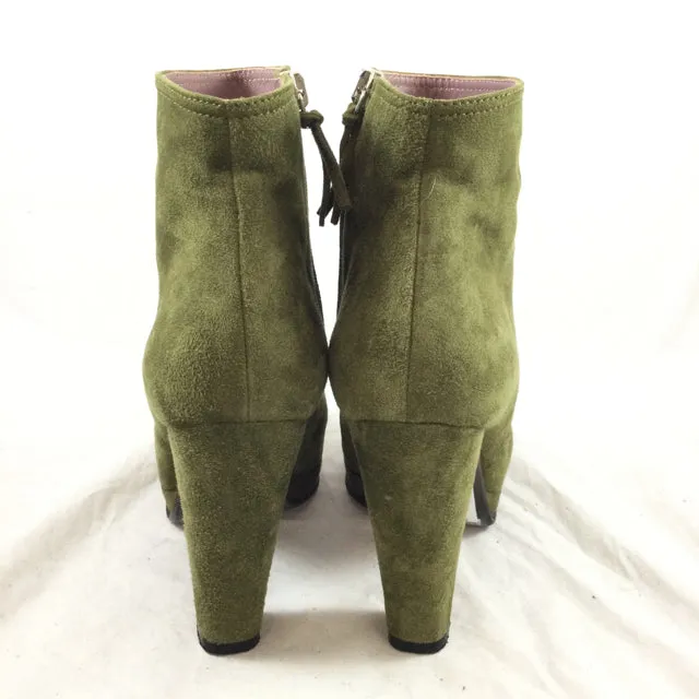 Miu Miu Suede Booties. Size 36.5