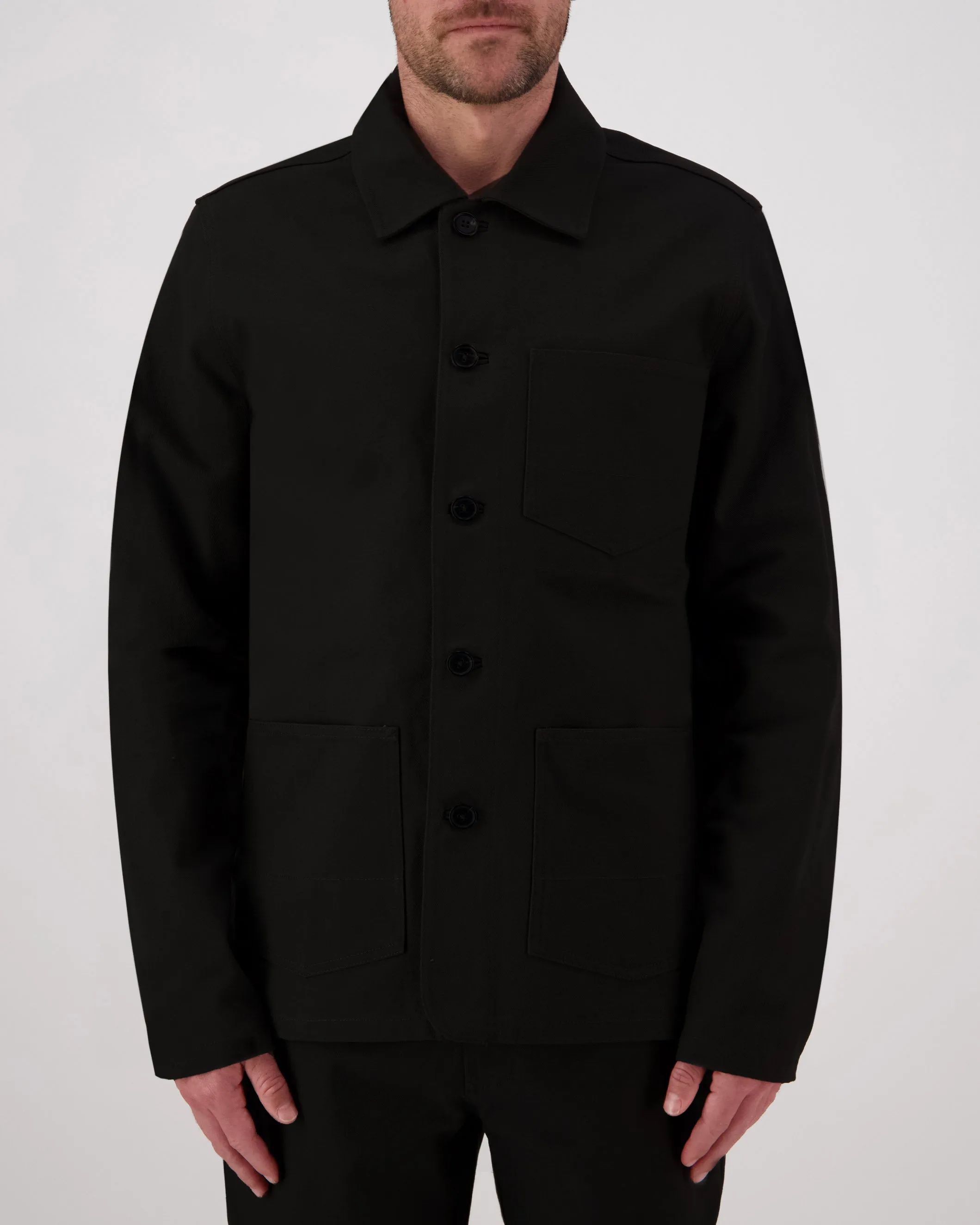 Patch Pocket Chore Jacket