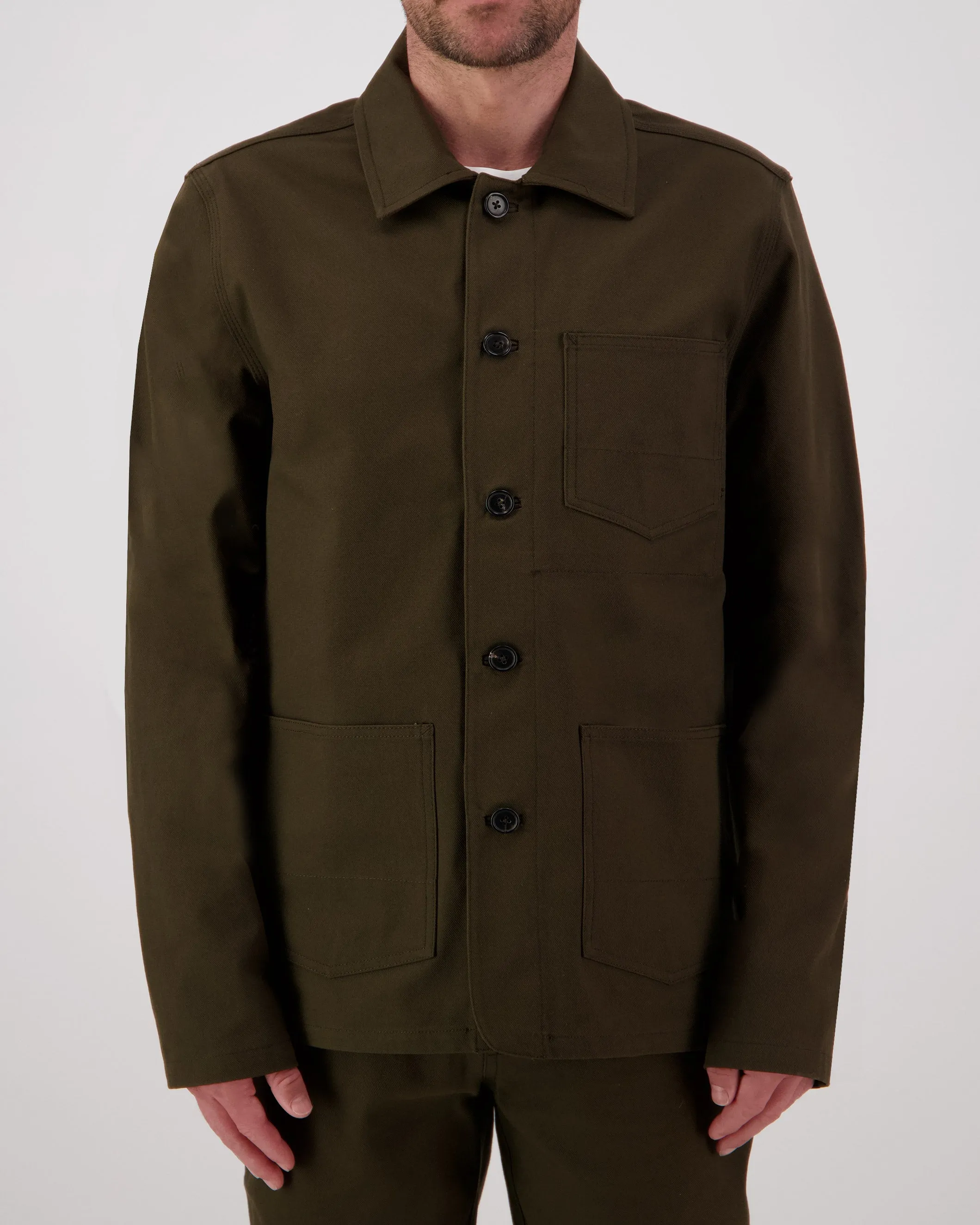 Patch Pocket Chore Jacket