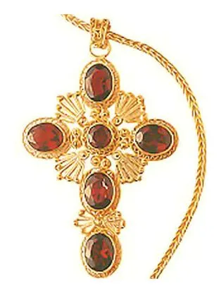 Queen Bess Cross Necklace