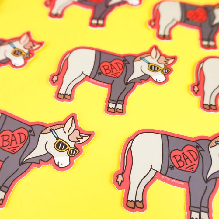 "Bad" Ass Donkey Vinyl Sticker (Turtle's Soup)