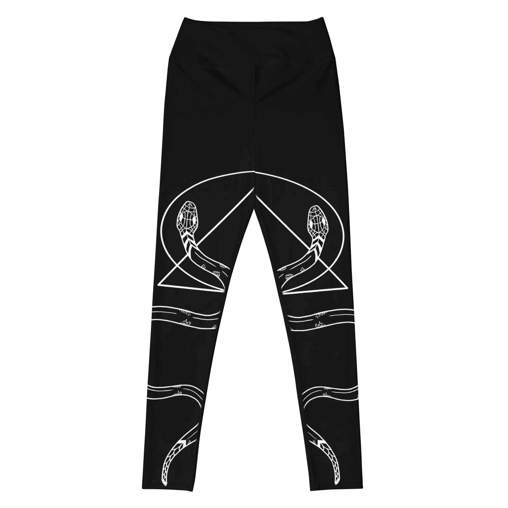 Snake Guardians Leggings - Vegan UPF 50  Protection Dark Academia Goth Yoga Activewear Occult Witchy Leisurewear