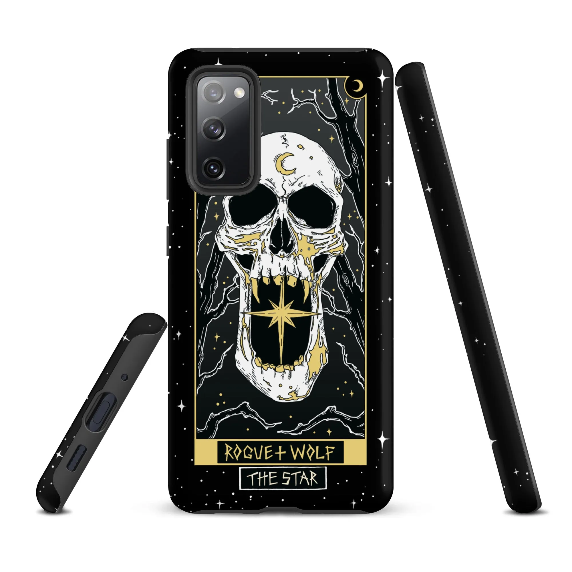 Star Tarot Tough Phone Case for Samsung - Shockproof Anti-scratch Witchy Phone Accessories Goth Cover