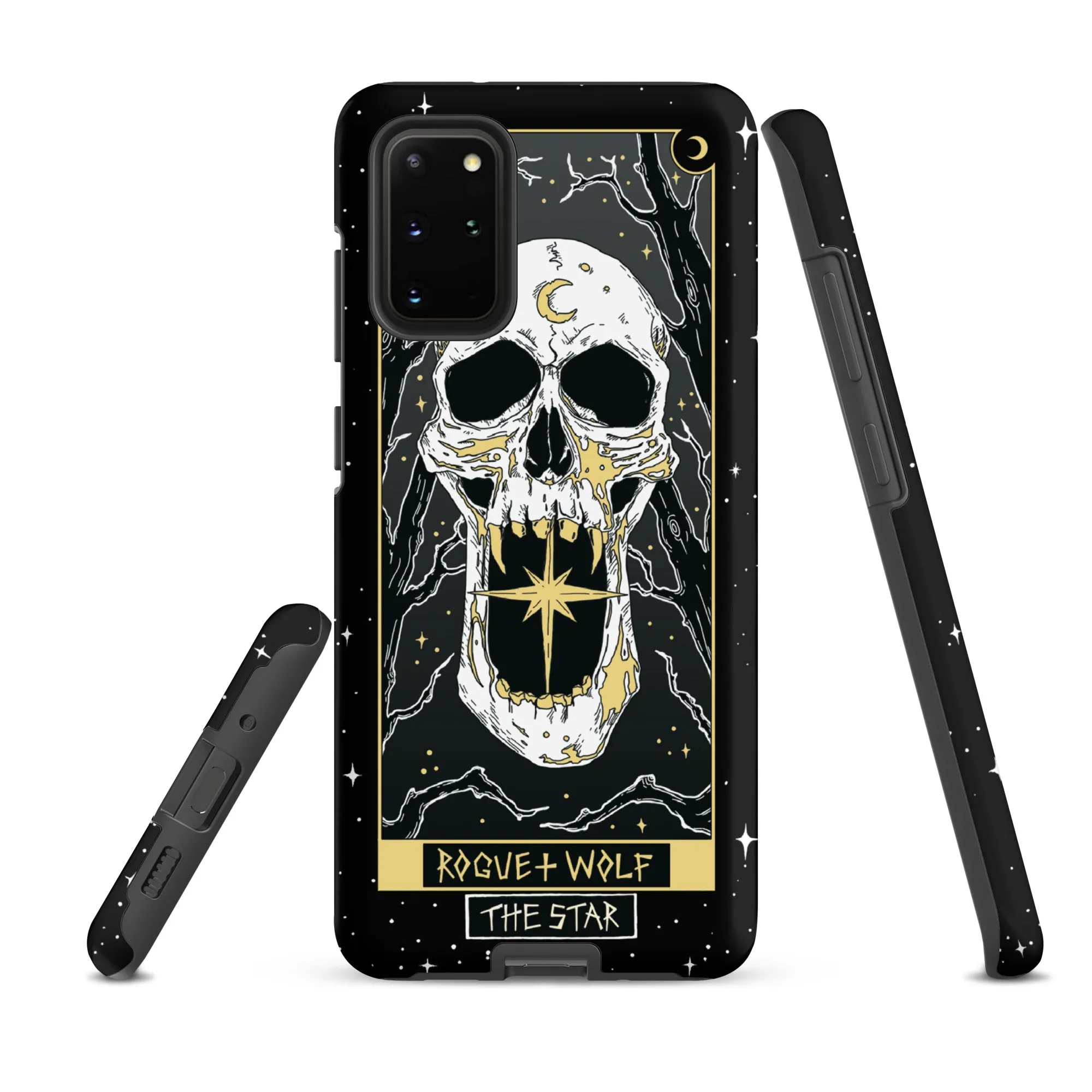 Star Tarot Tough Phone Case for Samsung - Shockproof Anti-scratch Witchy Phone Accessories Goth Cover