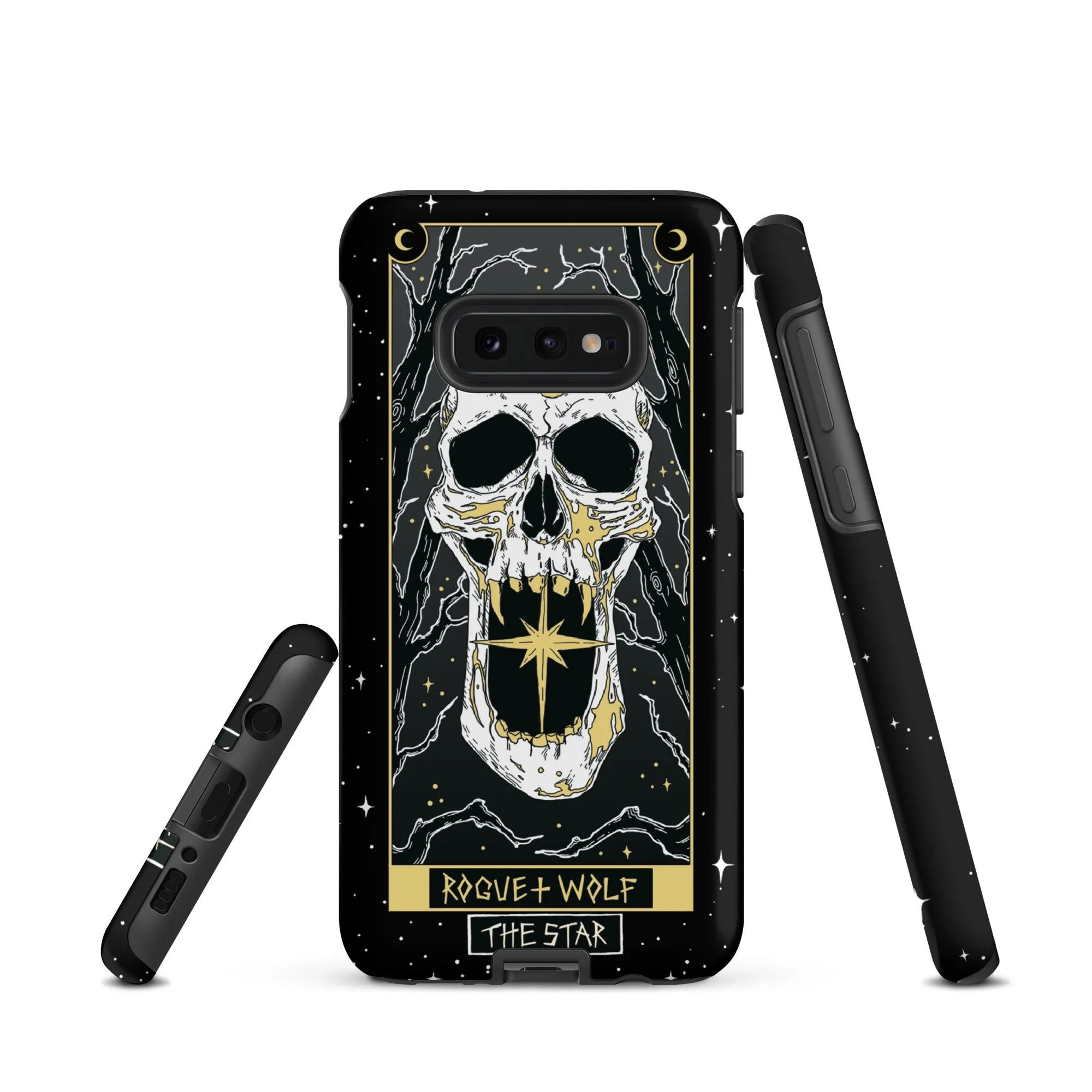 Star Tarot Tough Phone Case for Samsung - Shockproof Anti-scratch Witchy Phone Accessories Goth Cover