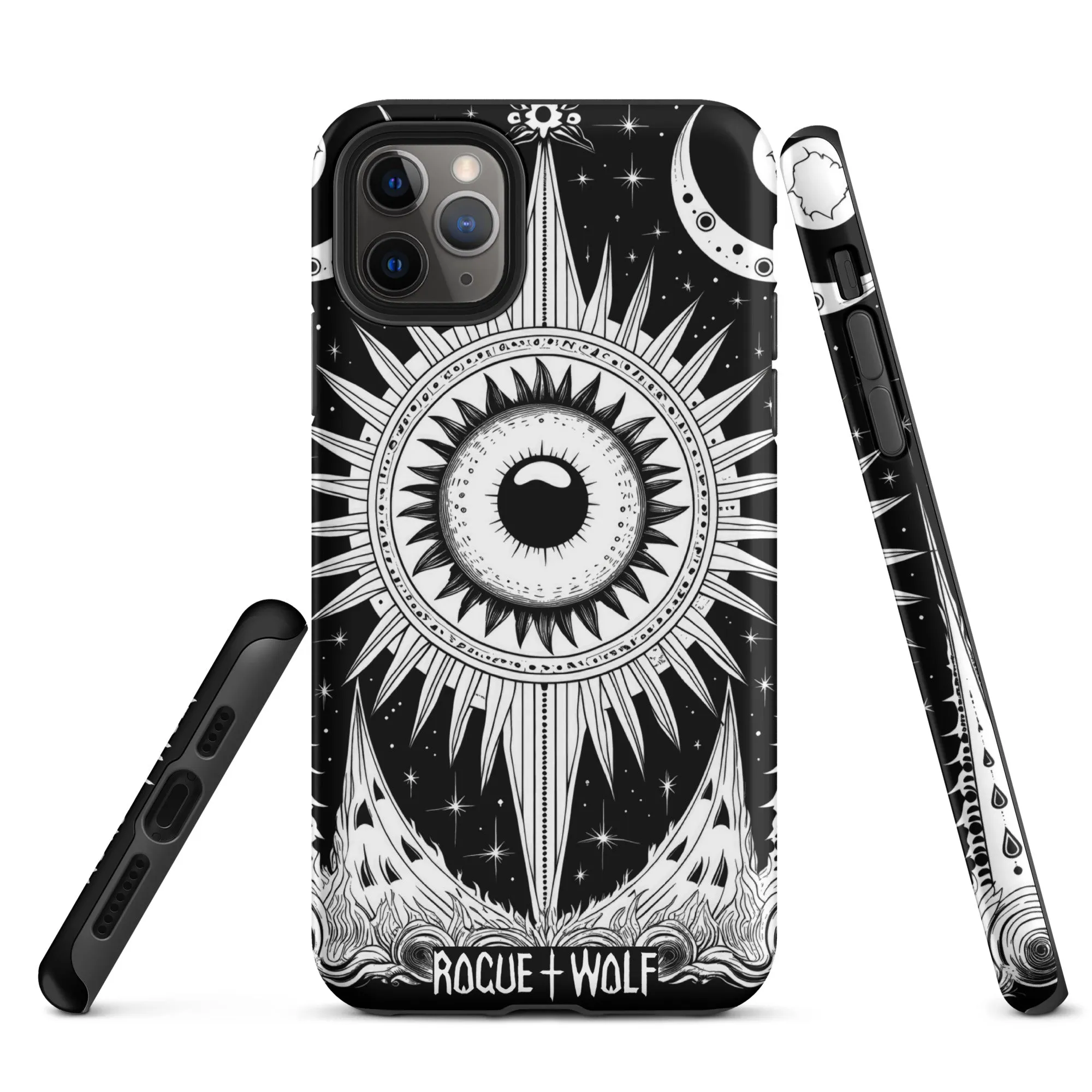 The Cosmos Awakens Tough Phone Case for iPhone - Witchy Gothic Shockproof Anti-scratch Case Gift for Him/Her